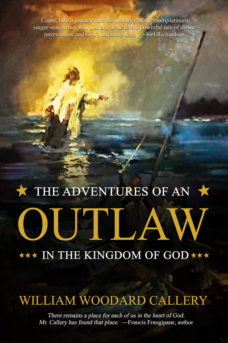 Front cover depicting Jesus walking on water and Peter stepping out of the boat.